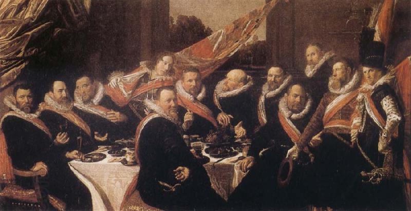 Frans Hals Banquet of the Office of the St George Civic Guard in Haarlem China oil painting art